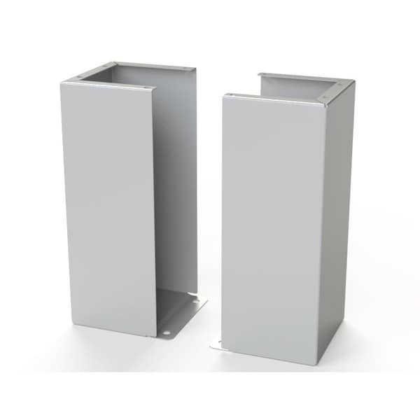 Floor Stand Kit, 18 in. H x 8 in. W x 7.87 in. L, Carbon Steel, 1 PR